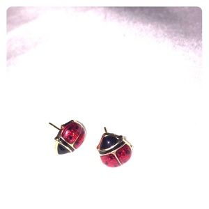 Lady Bug Earrings